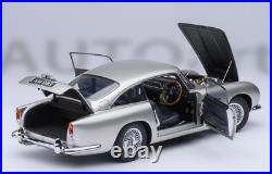 1/18 AutoArt Aston Martin DB5 RHD from 1964 in Silver 70287