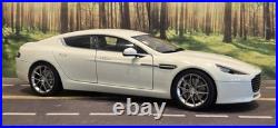 1/18 Autoart 2015 Aston Martin Rapide S Stratus White Diecast Model READ