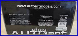 1/18 Autoart 2015 Aston Martin Rapide S Stratus White Diecast Model READ