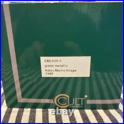 1/18 Cult Scale 1988 Aston Martin Virage green metallic CML035-1
