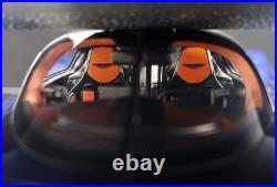 1/18 FrontiArt Aston Martin Valkyrie in Sabiro Blue on Carbon Base F176-200