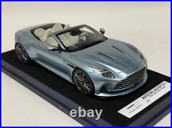1/18 GT Spirit Aston Martin DB12 Volante from 2023 Caribbean Blue GT479 AB1140