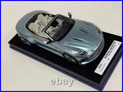 1/18 GT Spirit Aston Martin DB12 Volante from 2023 Caribbean Blue GT479 AB1140