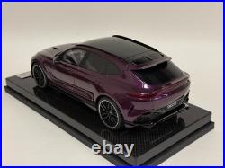 1/18 IVY Models Aston Martin DBX 707 in Purple carbon Base #01/30 BUG