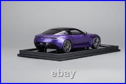 1/18 MotorHelix Model of the Aston Martin DB12 in Digital Violet AB510 LAST ONE