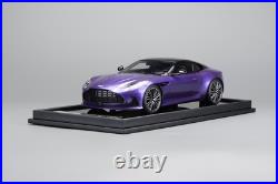 1/18 MotorHelix Model of the Aston Martin DB12 in Digital Violet AB510 LAST ONE