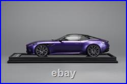 1/18 MotorHelix Model of the Aston Martin DB12 in Digital Violet AB510 LAST ONE