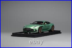 1/18 MotorHelix Model of the Aston Martin DB12 in Iridecscent Emerald. AB508