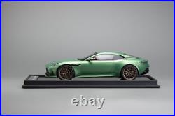 1/18 MotorHelix Model of the Aston Martin DB12 in Iridecscent Emerald. AB508