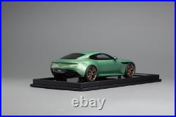 1/18 MotorHelix Model of the Aston Martin DB12 in Iridecscent Emerald. AB508