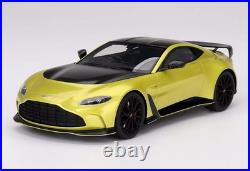 1/18 Scale Aston Martin V12 Vantage Cosmopolitan Yellow Top Speed Diecast Car
