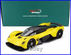 1/18 Scale Aston Martin Valkyrie Sunburst Yellow Model Car by Top Speed