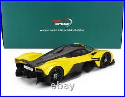 1/18 Scale Aston Martin Valkyrie Sunburst Yellow Model Car by Top Speed