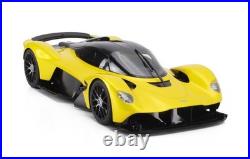 1/18 Scale Aston Martin Valkyrie Sunburst Yellow Model Car by Top Speed