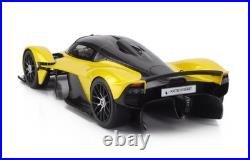 1/18 Scale Aston Martin Valkyrie Sunburst Yellow Model Car by Top Speed