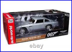 1/18 Scale Auto World Aston Martin DB5 Coupe James Bond No Time to Die Model Car
