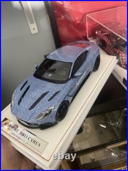 1/18 T&P Aston Martin Cyrus DB11 Mansory In Blue LV Supreme 30 pcs