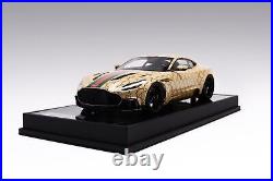 1/18 T&P Aston Martin Cyrus DB11 Mansory In Gucci Colors 20 pieces Carbon Base