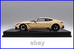 1/18 T&P Aston Martin Cyrus DB11 Mansory In Gucci Colors 20 pieces Carbon Base