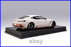 1/18 T&P Aston Martin Cyrus DB11 Mansory In White LV Colors 20 pcs Carbon Base