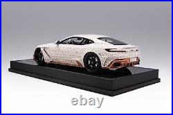 1/18 T&P Aston Martin Cyrus DB11 Mansory In White LV Colors 20 pcs Carbon Base
