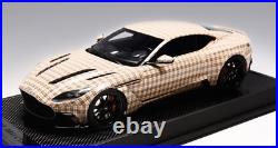 1/18 T&P Aston Martin Cyrus DB11 Mansory in Burberry Colors 30 pcs Carbon Base