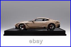 1/18 T&P Aston Martin Cyrus DB11 Mansory in Burberry Colors 30 pcs Carbon Base