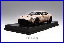 1/18 T&P Aston Martin Cyrus DB11 Mansory in Burberry Colors 30 pcs Carbon Base