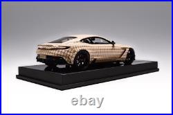 1/18 T&P Aston Martin Cyrus DB11 Mansory in Burberry Colors 30 pcs Carbon Base