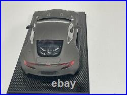 1/18 Tecnomodel Aston Martin One-77 Matte Grey #01/77 Carbon Base