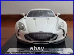 1/18 Tecnomodel Aston Martin One-77 On Carbon Base Resin Model Car (Please Read)