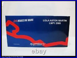 1/18 autoart LOLA Aston MARTIN LMP1 2009 24HEURES DU MAN Alloy car models 80906