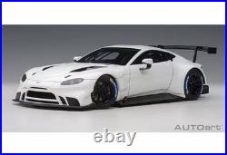 1/18 scale Aston Martin Vantage GTE 2018 (White) diecast model car from the Auto