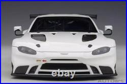 1/18 scale Aston Martin Vantage GTE 2018 (White) diecast model car from the Auto