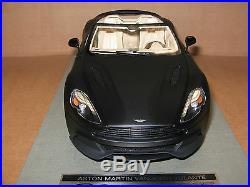 1/18 scale Tecnomodel Aston Martin Vanquish Volante, matt black