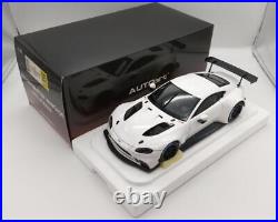 1/18 scale model number Aston Martin Vantage GTE 2018 White AUTOart