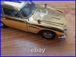 1/24 Scale Franklin Mint Classic James Bond 007 Aston Martin Db5 Gold Car