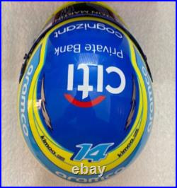 1/2 Scale Helmet Fernando Alonso 2023 Aston Martin AMR23 Bell Mini Helmet 1/2 Scale Helmet Fernando Alonso 2023 Aston Martin AMR23 Bell Mini Helmet