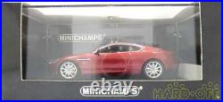 1/43 Mini Champs Scale Aston Martin Db9 2009 Red Metallic