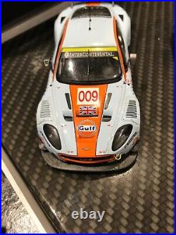 1.43 SCALE ASTON MARTIN RACING (GULF) Year 2008 Le-Mans DBR9 Model Two Car Set