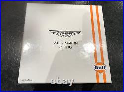1.43 SCALE ASTON MARTIN RACING (GULF) Year 2008 Le-Mans DBR9 Model Two Car Set