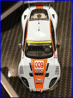 1.43 SCALE ASTON MARTIN RACING (GULF) Year 2008 Le-Mans DBR9 Model Two Car Set