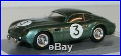 1/43 Scale Hand-Built Resin Model Aston Martin DB4GT Le Mans 1961 #3