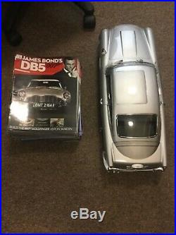 1/8 Scale Aston Martin DB5 James Bond 007 hand built model car plus all mags