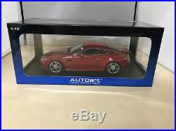 2010 Aston Martin V12 Vantage in Red in 118 Scale By Autoart 70208