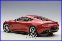 2015 Aston Martin Vanquish in Volcano Red in 118 Scale by AUTOart