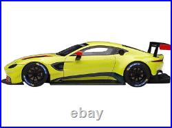 2018 Aston Martin Vantage GTE Le Mans 1/18 Model Car Green Metallic Carbon Re 2018 Aston Martin Vantage GTE Le Mans 1/18 Model Car Green Metallic Carbon Re