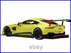 2018 Aston Martin Vantage GTE Le Mans 1/18 Model Car Green Metallic Carbon Re 2018 Aston Martin Vantage GTE Le Mans 1/18 Model Car Green Metallic Carbon Re