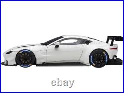 2018 Aston Martin Vantage GTE Le Mans PRO 1/18 Model Car White Carbon Accents 2018 Aston Martin Vantage GTE Le Mans PRO 1/18 Model Car White Carbon Accents