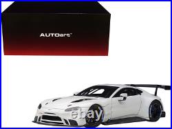 2018 Aston Martin Vantage GTE Le Mans PRO 1/18 Model Car White Carbon Accents 2018 Aston Martin Vantage GTE Le Mans PRO 1/18 Model Car White Carbon Accents